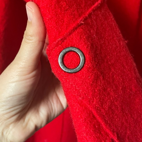 Zara Red Coat nwt medium - Picture 8 of 9